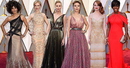 Oscary 2017 - najpiękniejsze kreacje: Emma Stone, Meryl Streep, Dakota Johnson, Jessica Biel, Justin Timberlake [DUŻO ZDJĘĆ]