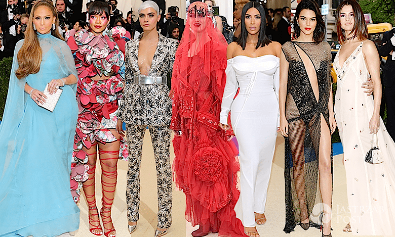 MET Gala 2017 - najpiękniejsze kreacje gwiazd Hollywood: Jennifer Lopez, Rihanna, Katy Perry, Kim Kardashian, Selena Gomez [DUŻO ZDJĘĆ]