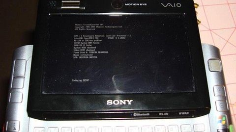 Sony UX UMPC wyposażone w Core 2 Duo Extreme!!! 1