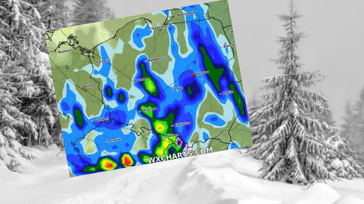 Zaczyna się. Potężny atak zimy. Śnieg coraz bliżej Polski