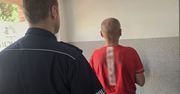 Złodziej uciekł przed policjantami do fontanny. Obrażał funkcjonariuszy i groził im śmiercią
