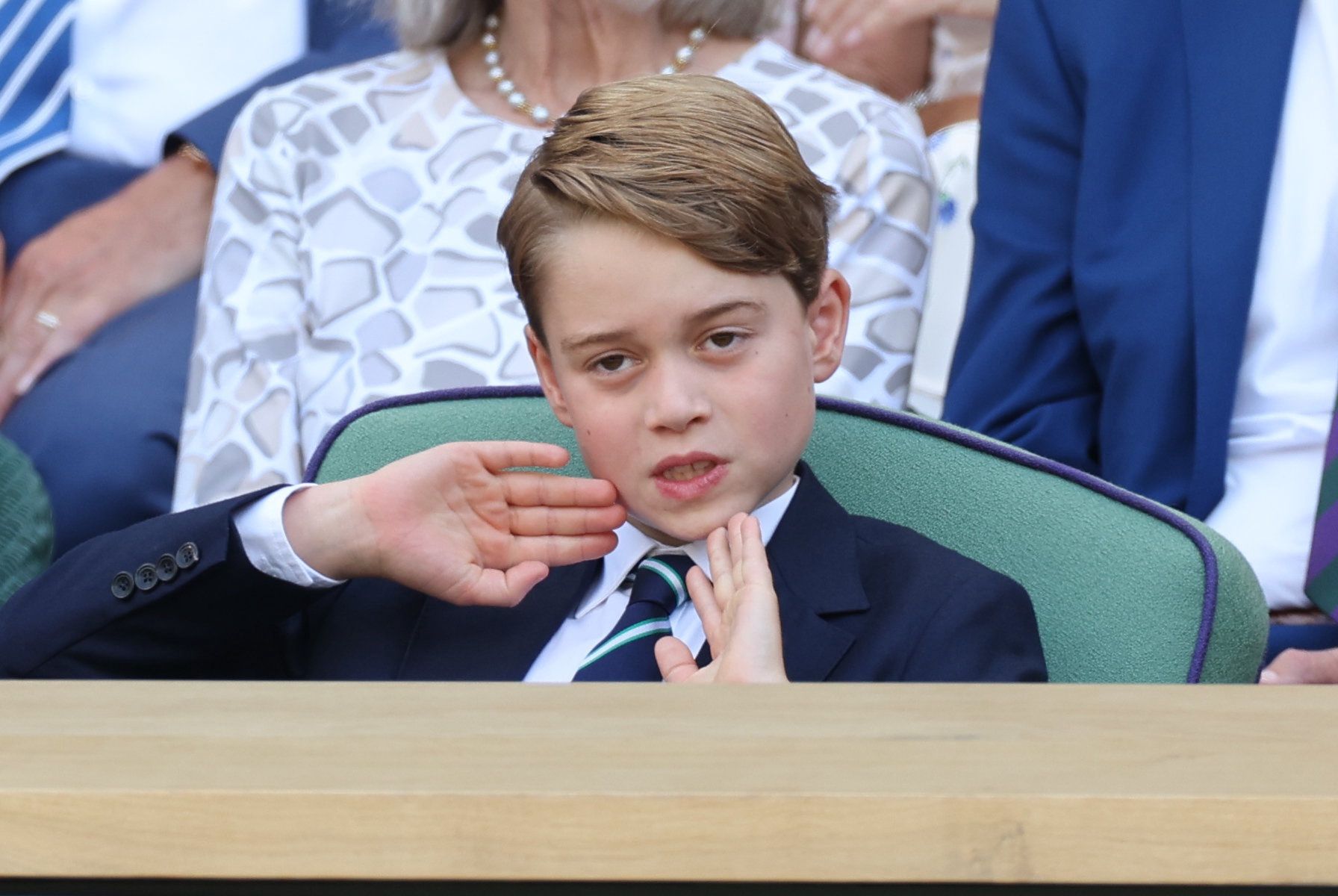 Miny księcia George'a na finale Wimbledonu