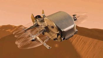 Ważka prawie gotowa. NASA ujawnia nazwę miejsca lądowania na Tytanie