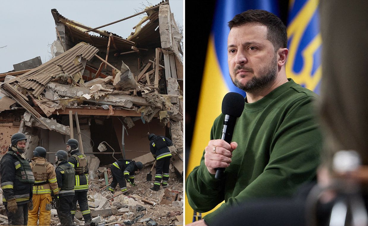 Zelensky's call for Russia's defeat to protect lives amid escalating attacks
