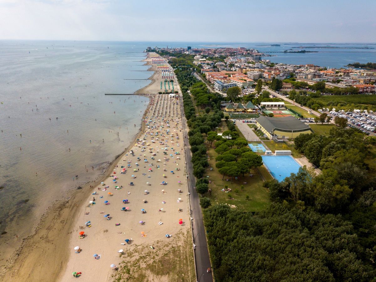 Zdaniem turystki, coś było nie tak z morzem w Grado