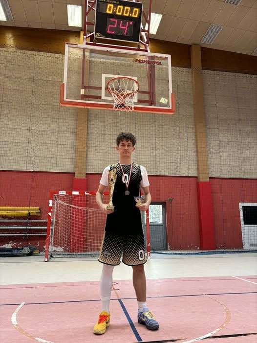 Młody koszykarz z Płocka doceniony. Powołanie do Kadry Narodowej Niesłyszących U21