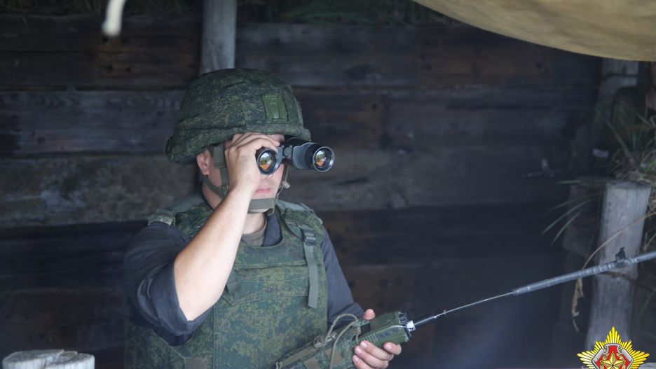 Wagnerowcy pomagają w szkoleniu Białorusinów