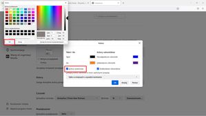Firefox: wybieramy indywidulany koloro tła