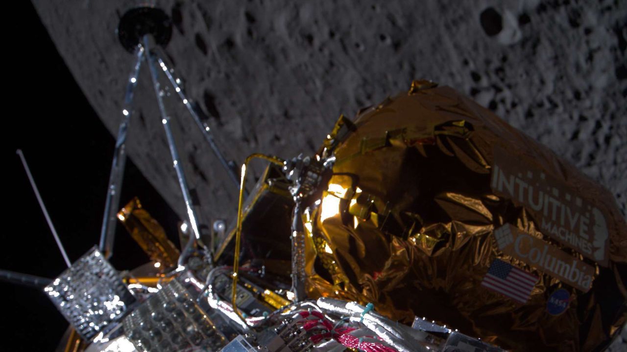 Intuitive Machines' Odysseus probe lands on Moon, heralding new era in private space exploration