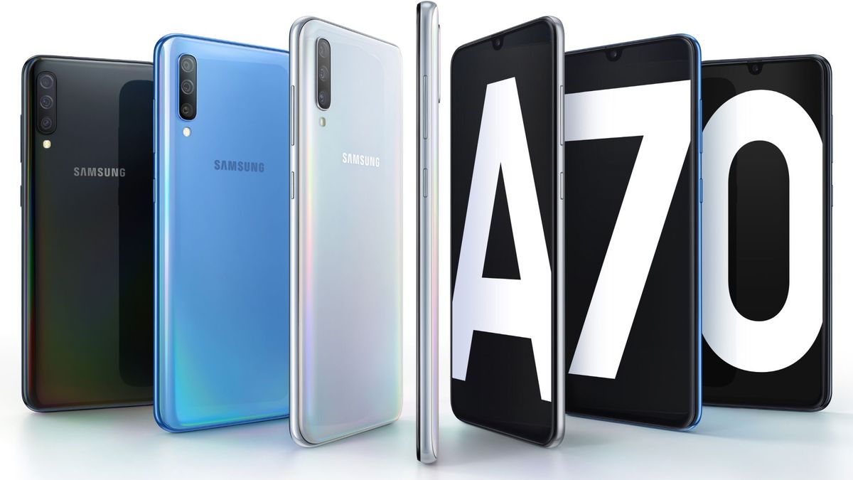 Samsung Galaxy A70 oficjalnie. Ekran Infinity-U 20:9, potrójny aparat i pojemna bateria 1