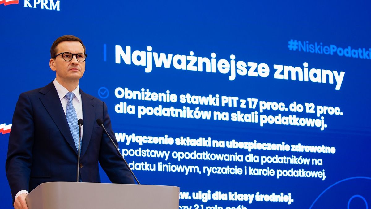 Od lipca mają obowiązywać nowe przepisy w systemie podatkowym. Premier Mateusz Morawiecki poinformował m.in. o likwidacji ulgi dla klasy średniej.