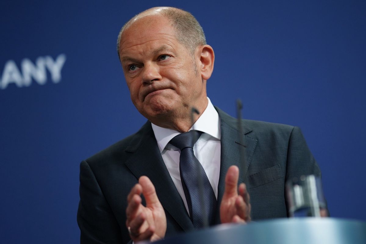 Kanclerz Niemiec Olaf Scholz