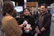 Kadr z relacji "Faktów" z targów mieszkaniowych