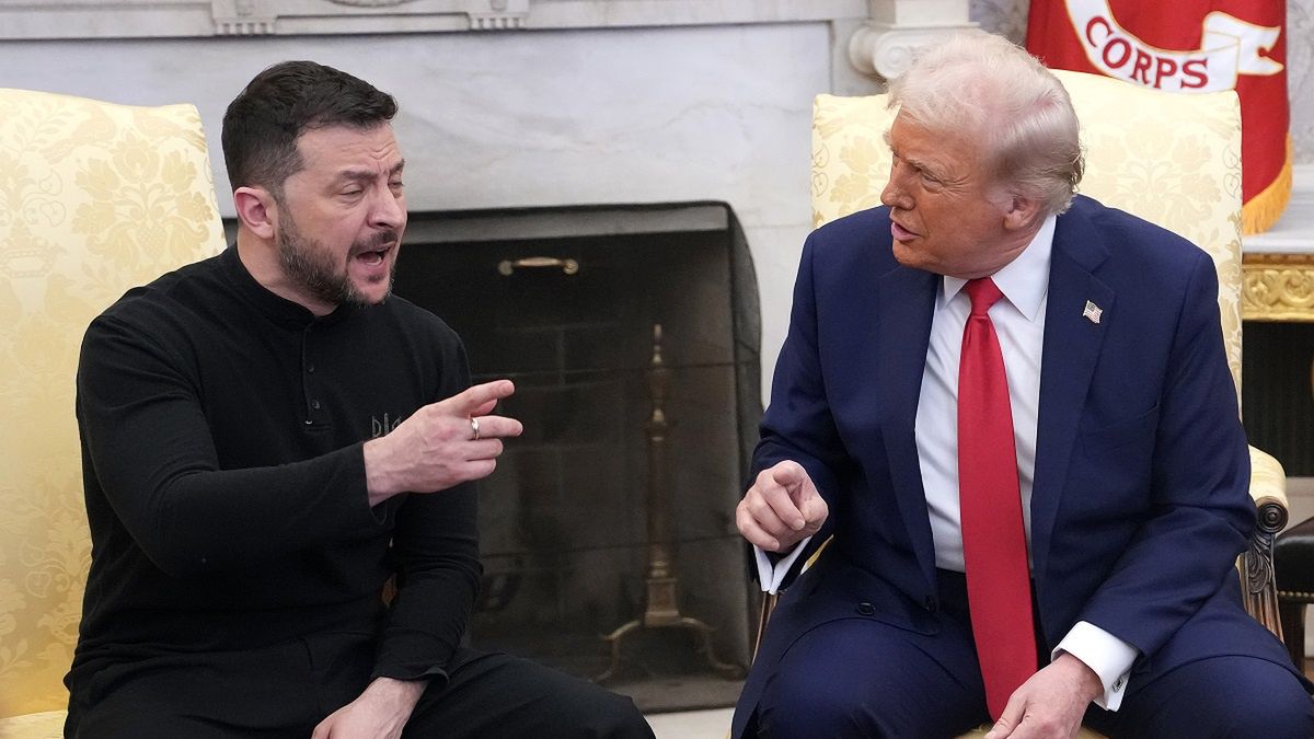 Wołodymyr Zełeński i Donald Trump pokłócili się w Białym Domu.
