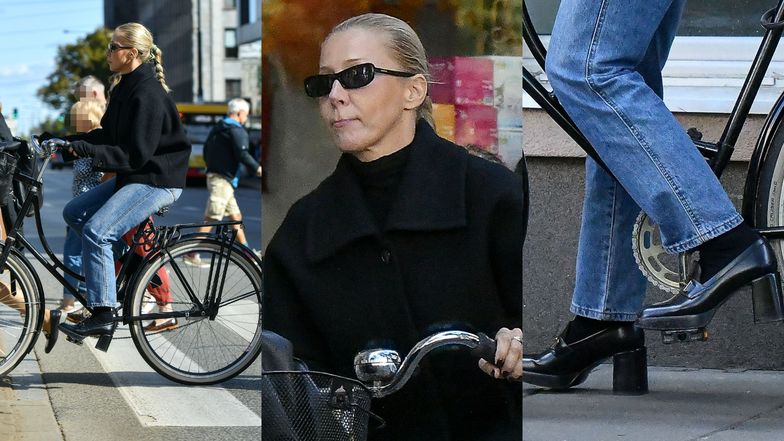 Katarzyna Warnke przemierza stolicę rowerem