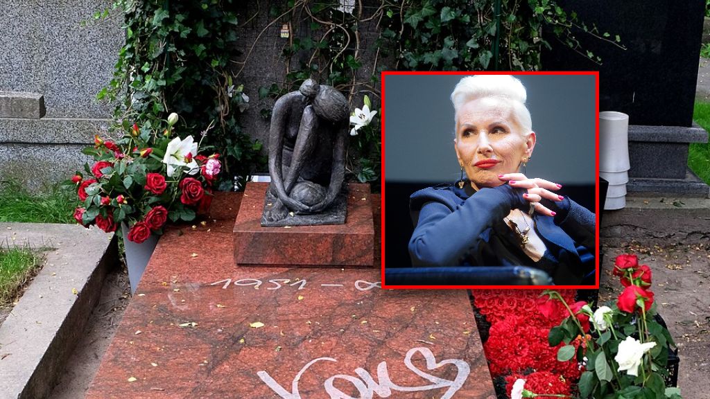 Grób Kory Sipowicz na Powązkach Wojskowych