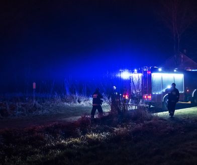 Dramatyczne zdarzenie w Świnoujściu. Z lasu wybiegł płonący mężczyzna