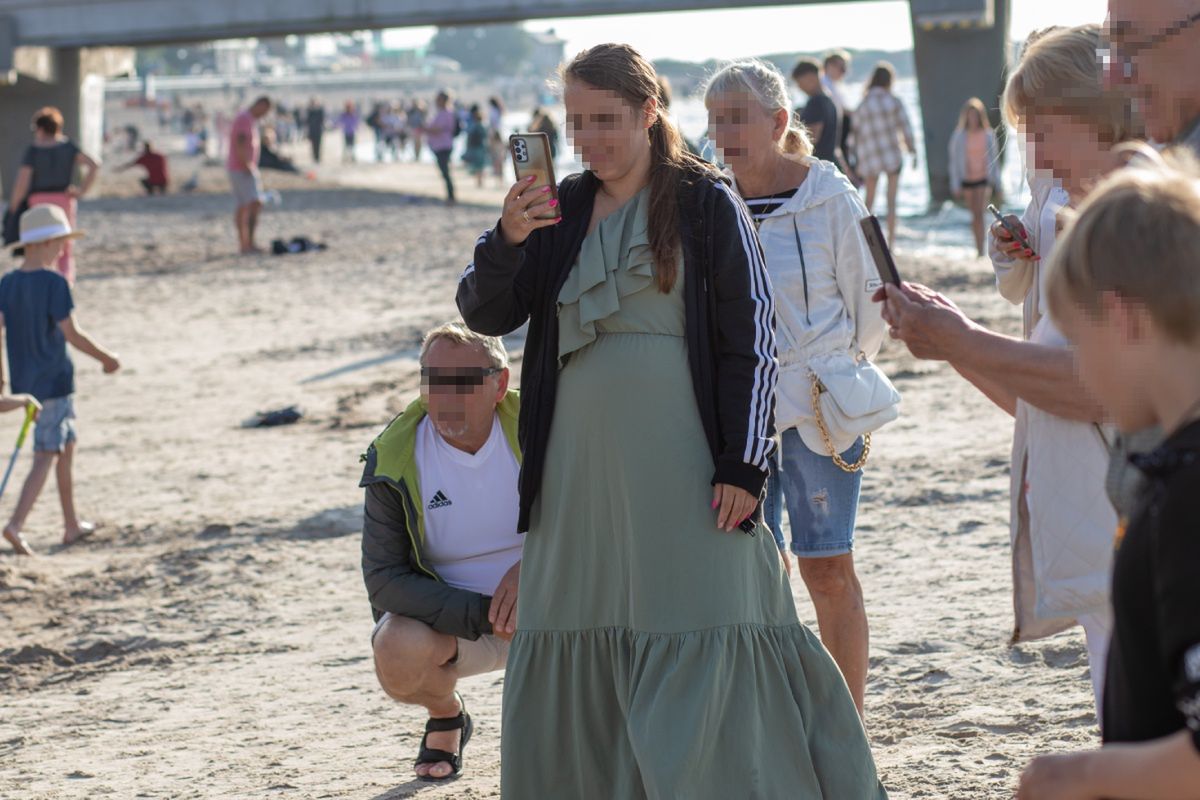 Ludzie ciągle podchodzili i robili zdjęcia