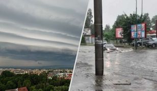 "Apokaliptyczny widok". Niebezpieczna pogoda na południu Polski