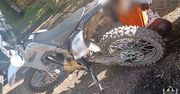 Uciekał przed policją motocyklem bez tablic. Pirat drogowy zatrzymany po pościgu