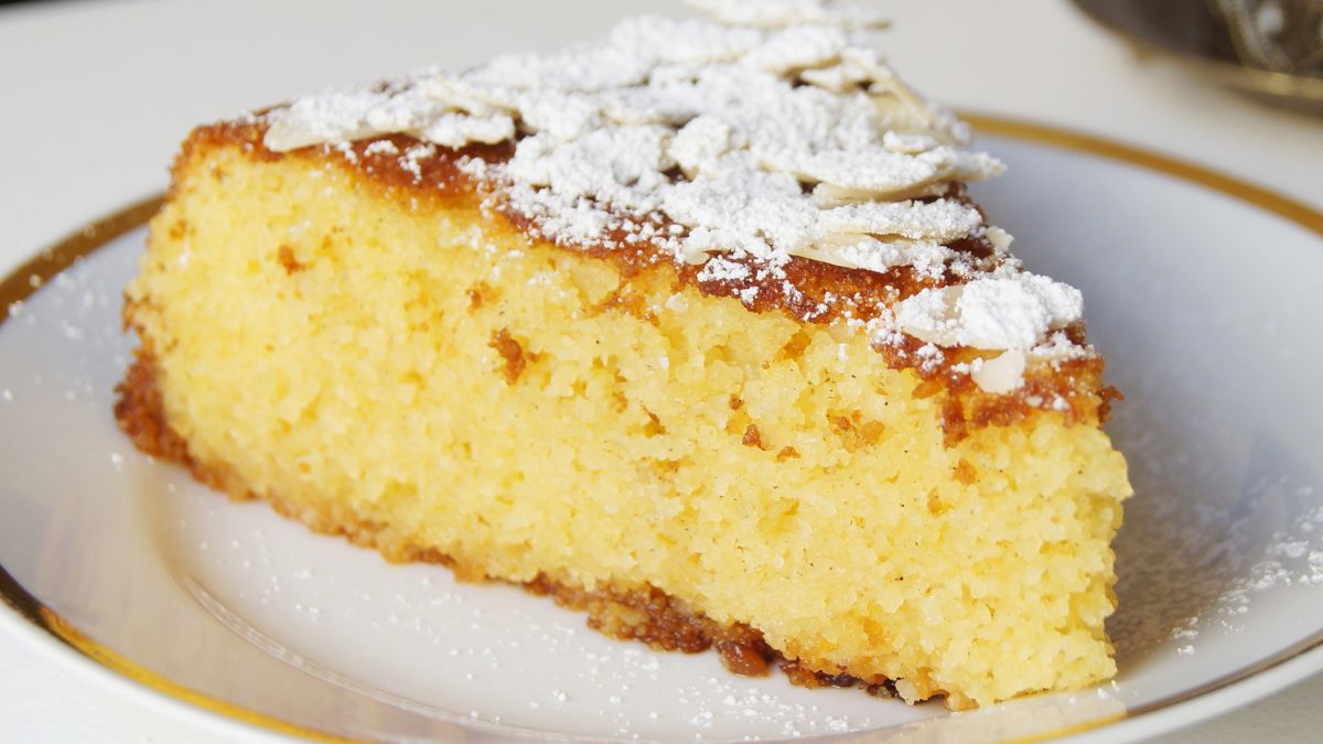 Pyszne ciasto z mąki migdałowej