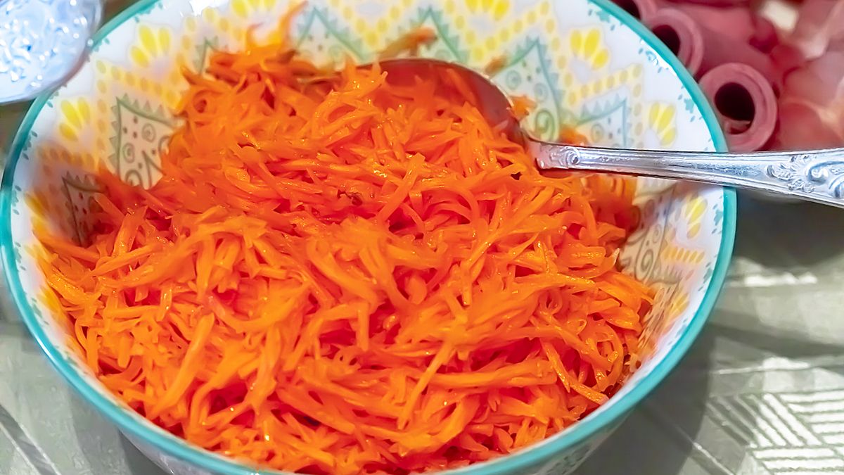 Surówka z marchewki z pomarańczą