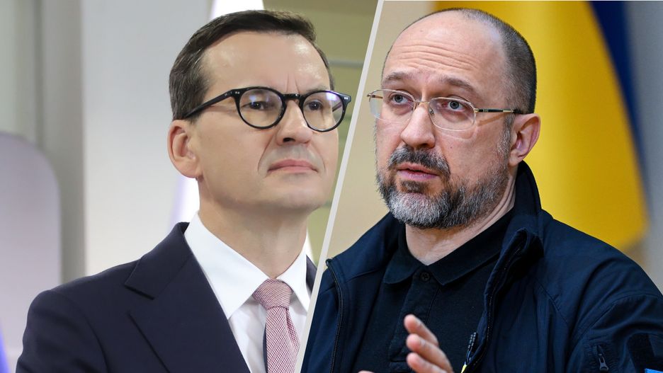Mateusz Morawiecki i Denis Szmyhal