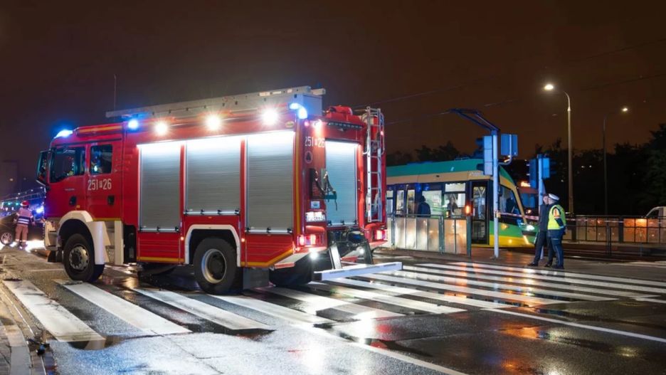 Alarm przy Kolejowej. Dym, który zaniepokoił Poznań.