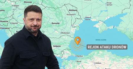 Atak na statki handlowe na wodach Bułgarii. Zełenski: to Rosja