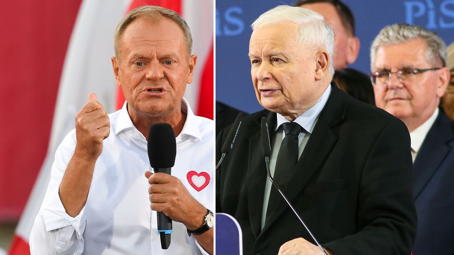 Donald Tusk, Jarosław Kaczyński