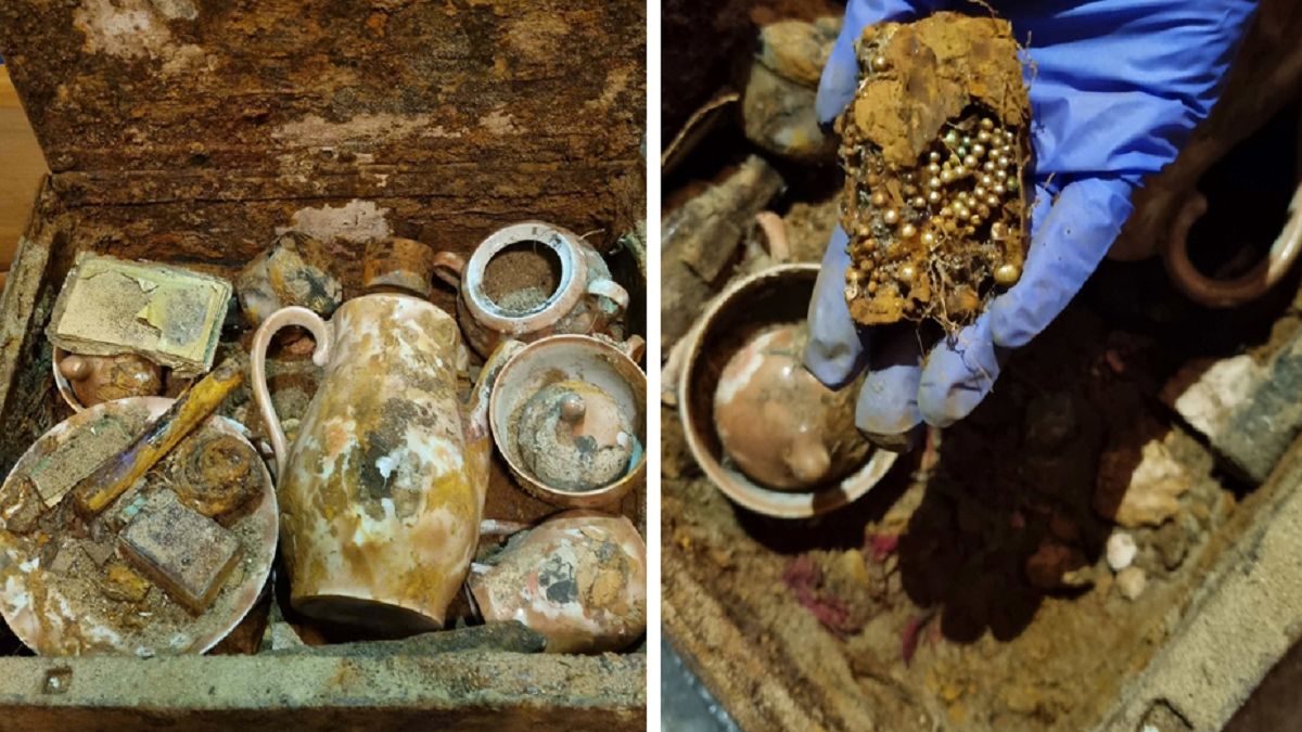 Zielona Góra. Skrzynia skarbów znaleziona podczas budowy