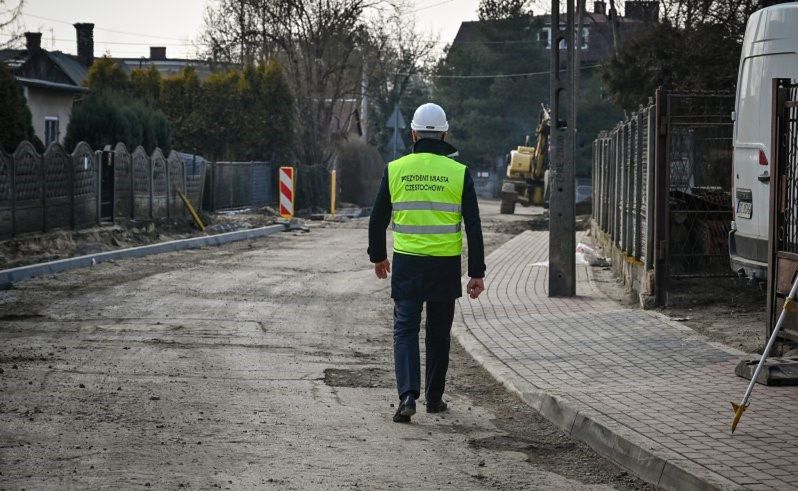 Śląskie. Utrudnienia drogowe w Częstochowie mają potrwać około 6 tygodni.