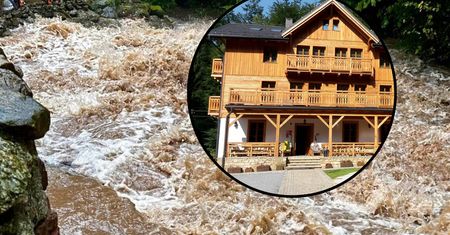 Powódź zakłóciła wesele. Goście przez wodę zostali odcięci od świata