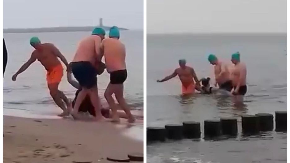 Morsowanie przekształciło się w akcję ratunkową