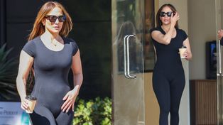 Zgrabna i powabna Jennifer Lopez dziarskim krokiem ruszyła na siłownię. Wygląda na swoje 57 LAT? (ZDJĘCIA)