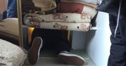 Lębork: W szafie były drzwiczki. Diler miał tam swoją dziuplę