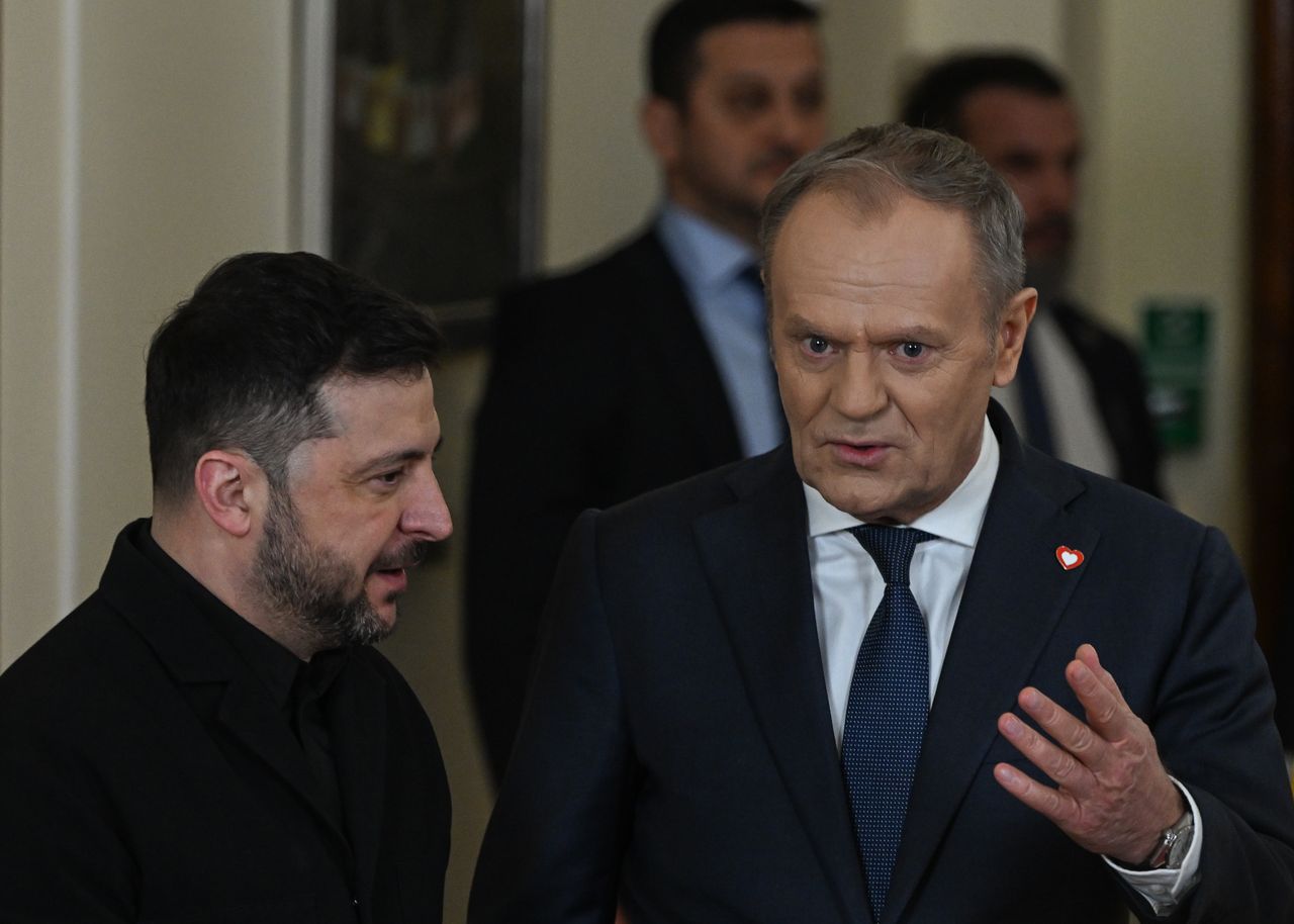 "Nawet na Polskę potrafił nadawać". Zełenski kłopotem dla rządu Tuska?
