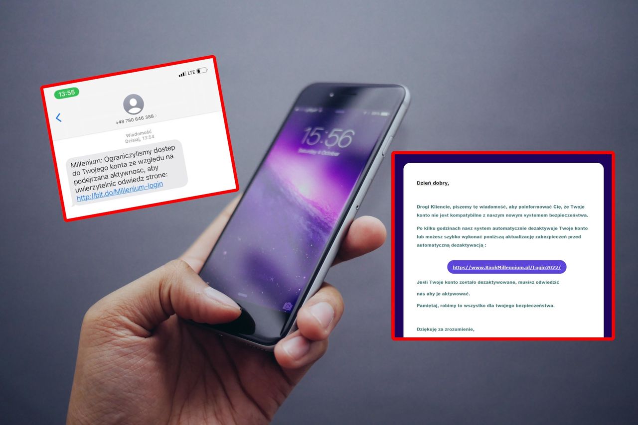 Masz konto w Banku Millennium? Uważaj, gdzie się "logujesz"