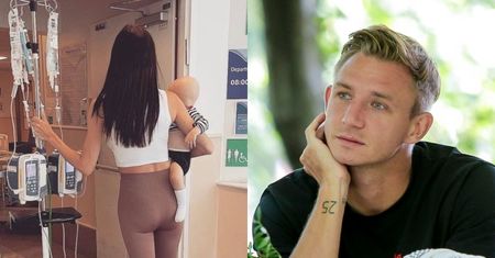 Jakub Rzeźniczak odwiedził chorującego na nowotwór synka w Izraelu. Magdalena Stępień pokazała zdjęcie ze spotkania (FOTO)