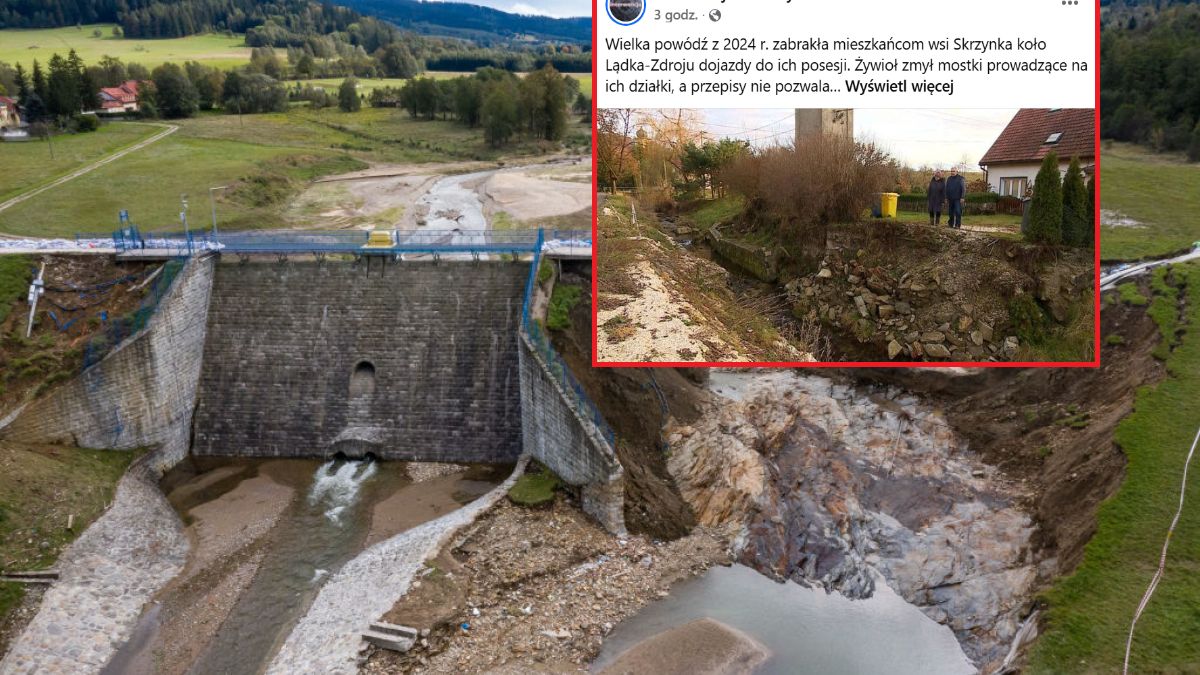 Państwa Bazaków nie stać na budowę zjazdu