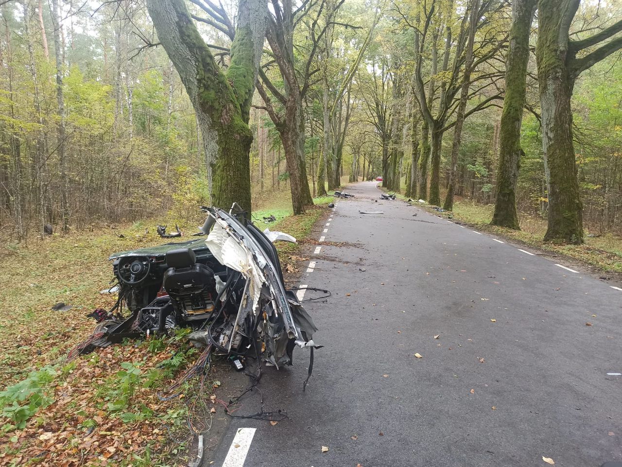 Tragiczny wypadek na drodze pod Olsztynem. Zginął kierowca audi 