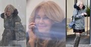 Militarna Torbicka zalotnie uśmiecha się do paparazzi