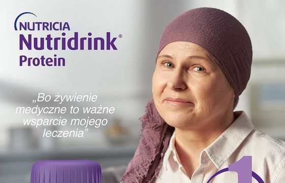 Nutridrink Protein z nową odsłoną kampanii „Twoje posiłki w walce z chorobą”