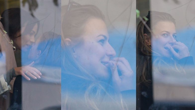 Anna Lewandowska na lunchu z Pauliną Krupińską 