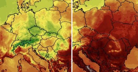 Po kilku dniach wielka zmiana. Różnicę widać na mapach