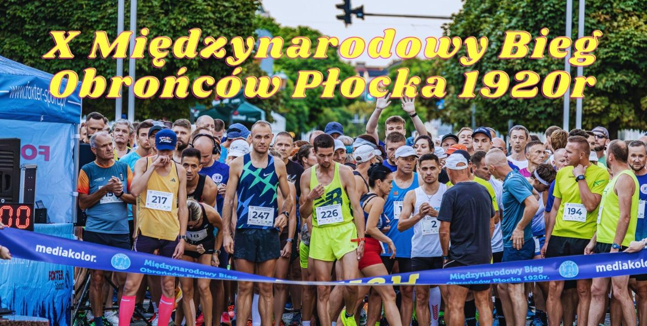 Międzynarodowy Bieg Obrońców Płocka 1920r.