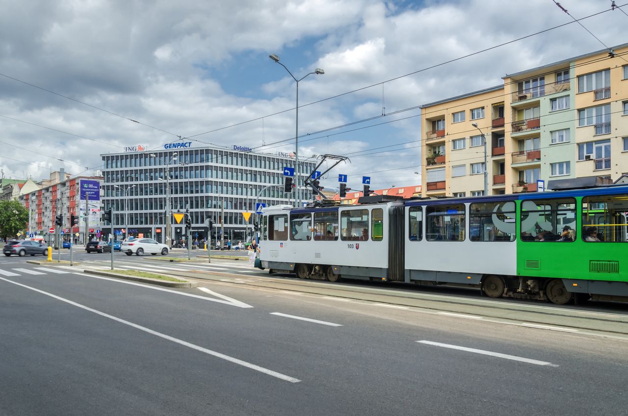 Szczecin: Tramwaj bez hamulców. Godzinne opóźnienie tramwaju linii 10