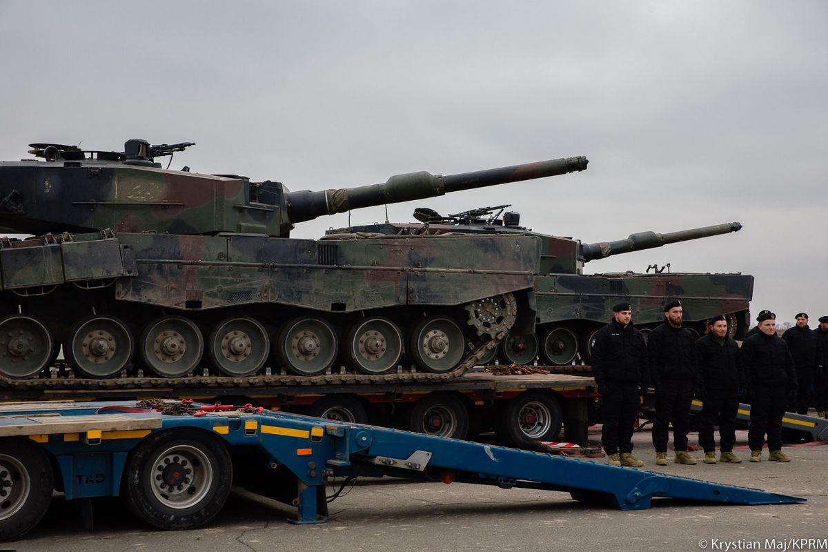 Czołgi Leopard z Polski dla Ukrainy