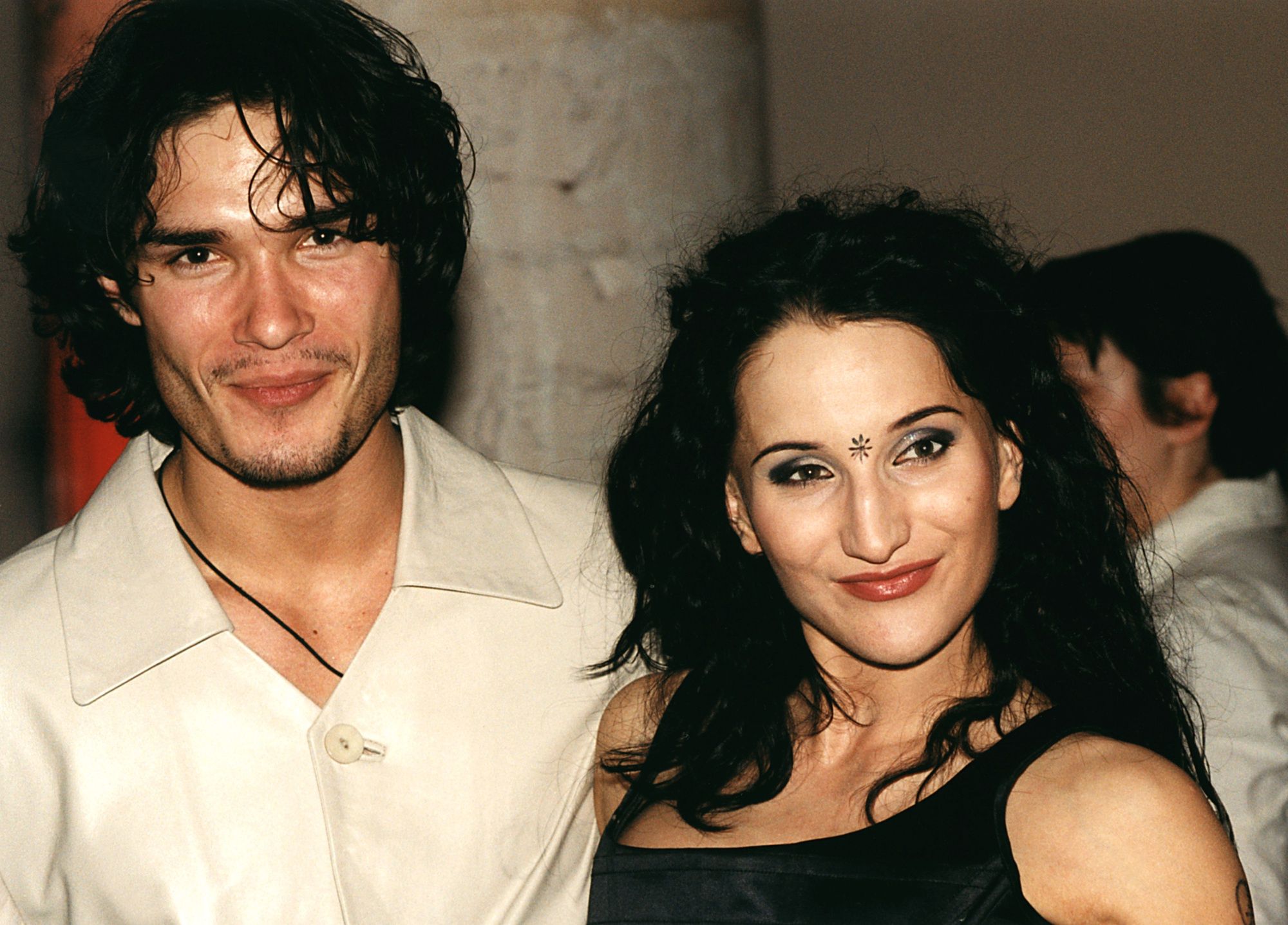 Maciej Myszkowski i Justyna Steczkowska w 2000 roku