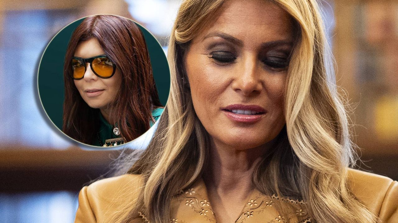 Melania Trump z ostatnią kreacją podczas wizyty u royalsów. Ekspertka komentuje: "Czy skórzany komplet WYPADA?"
